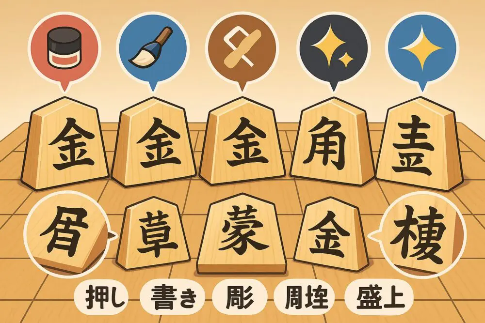 【基礎知識】将棋駒の種類と特徴｜