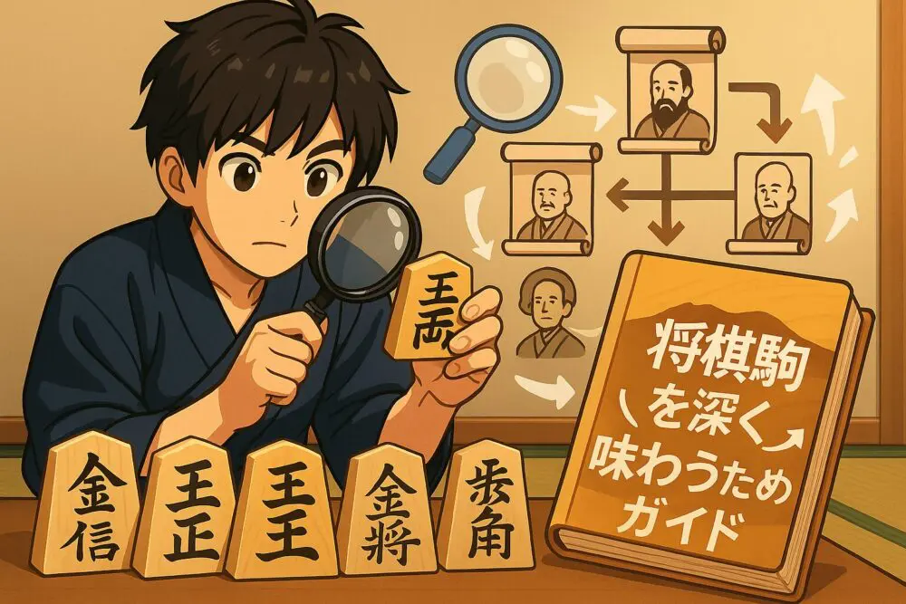将棋駒を深く味わうためのガイド