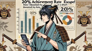 【将棋ウォーズ】20%以下脱出！私が短期集中で達成率を爆上げした方法 