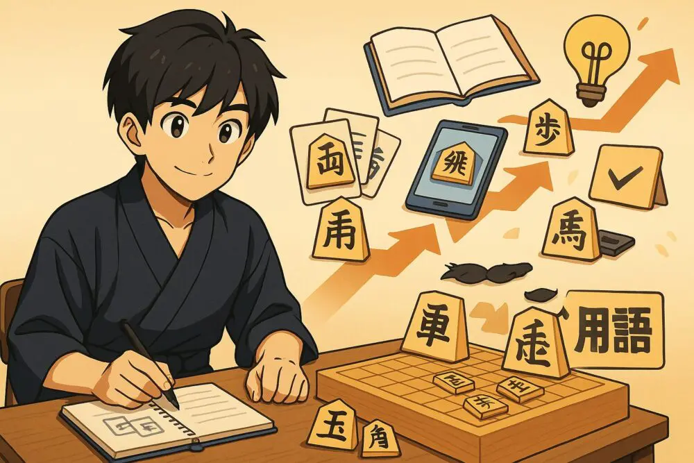 将棋用語の覚え方と学習ステップ