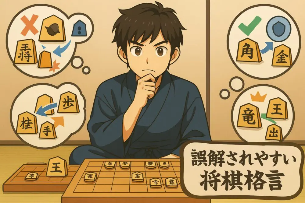誤解されやすい格言とその補足