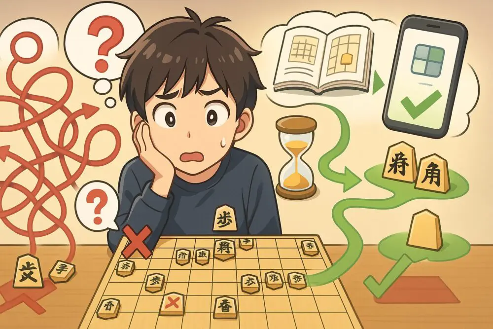 【将棋初心者が陥る課題】戦法・定跡を知らないリスク
