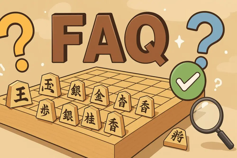 将棋盤と駒のFAQ