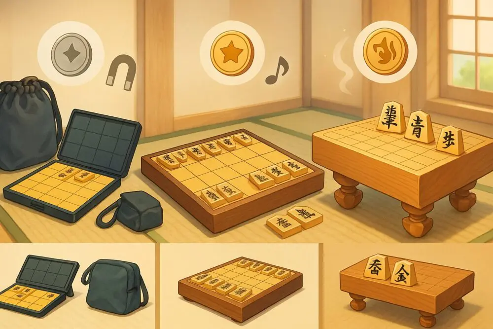 将棋セットを予算別に選ぶメリット