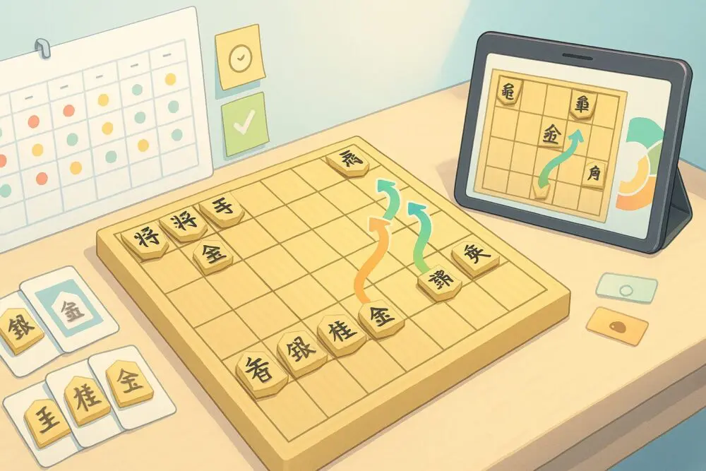 【実践】将棋定跡の効率的な覚え方と学習ステップ