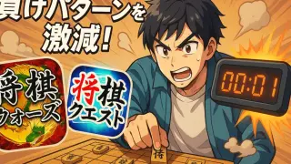 負けパターンを激減！将棋ウォーズ・クエストで「時間切れ」にならない戦法選びの鉄則 