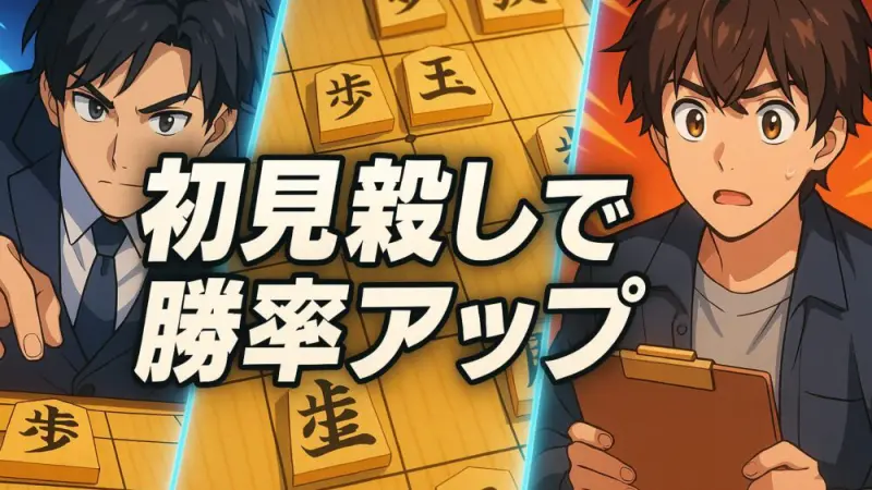 「初見殺し」の決定版!将棋奇襲戦法マニュアル【狙いと対策】