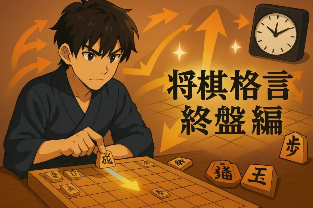 終盤を制する格言と勝ち切るコツ
