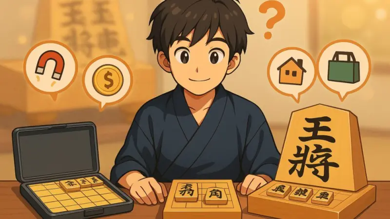 【初心者必見】失敗しない将棋セットの買い方!予算・種類・選び方のポイント
